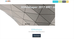 Desktop Screenshot of 3dreshaper.com
